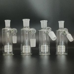 14 mm 19 mm ARBA ASHUIDER HUWELEAH GLAS PERCOLATOR 45 90 graden gewricht Roaging Ashcatcher Perc Bong Pipe Water Catchers