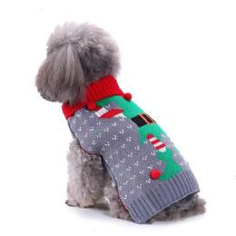 DHL 15 Styles Pet Dog Apparel Santa Kostuums Kerstjurk Lagen Funny Party Holiday Decoration Dessen voor huisdieren Hoodies