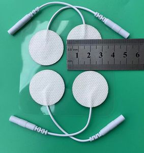 DHL 2000PCS Round 3CM PADS d'électrode pour dizaines de physiothérapie à dizaines