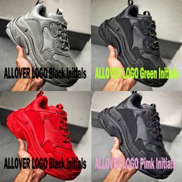 DHL Gratis verzending 20SS Nieuwe Collectie Heren Dames Designer Triple S Sneakers Tess Track Triple Sneaker Luxe Casual Shoe Designer Shoes Men