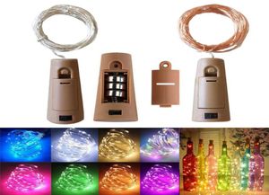 DHL 2M 20LED bouteille de vin lumières liège alimenté par batterie étoilé bricolage guirlandes de noël pour fête Halloween mariage Decoracion1064491