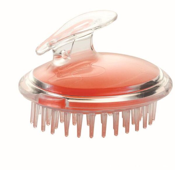 dhl livraison gratuite 4 couleurs bain massage peignes silicone nettoyage cuir chevelu antiprurigineux brosse à cheveux femmes cadeaux