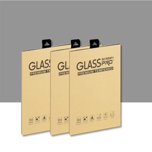 DHL 500pcs / lot entier avec cintre coloré Kraft papier emballage BOX paquet pour iPhone Samsung verre trempé Screen Protector290U