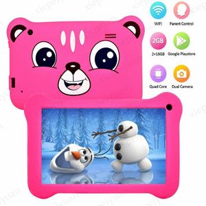 2021 7 pouces Q08 tablette PC capacitif Allwinner A50 Quad Core Android 9.0 double caméra enfant réel 1GB RAM 16GB ROM WiFi EPAD