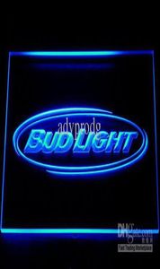 DHL 7 Colors Onoff Switch Switch Bud Light Bar Beer LED Neon Light Signs Whole Dropship 0019669387