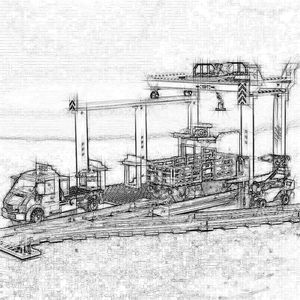 DHL 82008 02008 City Train Series el tren de carga Compatible con 60052 bloques de construcción juguetes como regalos de Navidad para niños