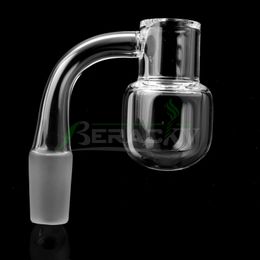 DHL !!! Beracky 3mmxxl Splash Guard Beveled Edge Quartz Banger 10mm 14mm 18mm Male Vrouw 45/90 Quartz Bangers Nagels Voor Glass Water Pipes