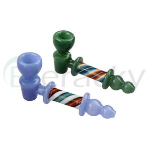 DHL!!! Beracky 5.5 pouces US couleur verre marteau tuyau avec conception de type jade tuyaux à main cuillère tuyau accessoires pour fumer verre capiteux accessoires colorés