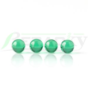ACCESSOIRES DHL BERACKY 4 mm 6 mm vert émeraude fumer les perles terles rond Perle Insert pour quartz ongles de banger