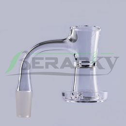 DHL Beracky Full Weld Handglass Roken Terp Slurper Quartz Banger 10mm 14 mm 18 mm afgeschuinde rand Nadelloze gelaste slurpen Nagels voor glazen waterpijpen Dab Rigs Pijpen