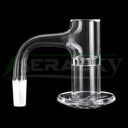 DHL !!! Beracky volledige las rechte terp Slurper blender roken quartz banger 2mm 20MMOD Naadloze afgeschuinde rand slurpers nagels voor glazen water bongs DAB Rigs