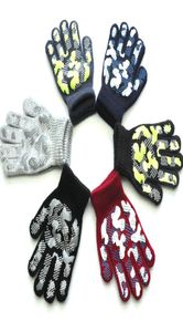 DHL Camouflage PVC Gants décalés Gants Antisiskide Magic Glove Set Colorful Kids MagicTrech Gloves Gants hivern