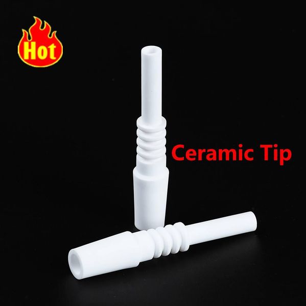 DHL Punta de cerámica Humo para kits NC Clavo 10 mm 14 mm Succión de aceite masculino