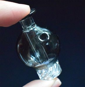 DHL Gekleurde Glass Ball Bubble Cyclone Riptide Spinning Carb Cap voor Flat Top 3mm 4mm Dikke Quartz Banger Nagels Glas Water Bongs Pipes