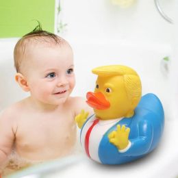 DHL Creative PVC Trump Duck Party Favor Bain Flottant Eau Jouet Fournitures De Fête Jouets Drôles Cadeau 0714