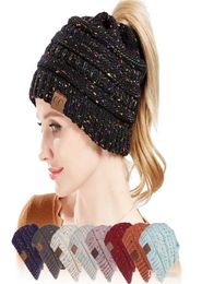 DHL Cyclisme Designer Tricoté CC Bonnets Femme Hommes Hiver Chaud Bandeaux Accessoires De Cheveux Boho Fascinator Coiffes 36 Couleurs4226229