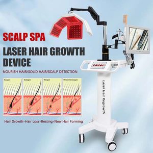 DHL livraison gratuite Diode laser cheveux poussent équipement de beauté léger LED diodes laser repousse rapide traitement laser machines de restauration de cheveux