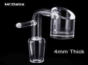 DHL Electric Quartz Nail Domeless Quartz Banger Enail 4mm dik fit 20mm spoelverwarmer club E banger elektrische nagel dab booreilanden1659319