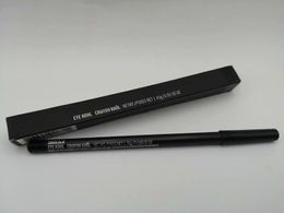DHL Eye Kohl Crayon Smolder EyeLiner Crayon couleur noire avec boîte facile à porter maquillage cosmétique naturel crayon pour les yeux