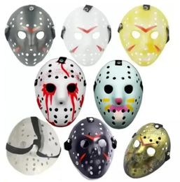 DHL Fast 12 Style Masques de mascarade complets Jason Cosplay Masque de crâne Jason vs Vendredi Horreur Hockey Halloween Costume Effrayant Fête du Festival En Gros 912