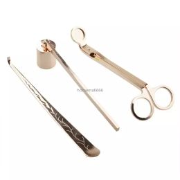 DHL FAST 3PCS 1Set Candle Scissors Accessoire Snuffers Wick Trimmer Dipper Candles Hook Accessoire Groothandel AA