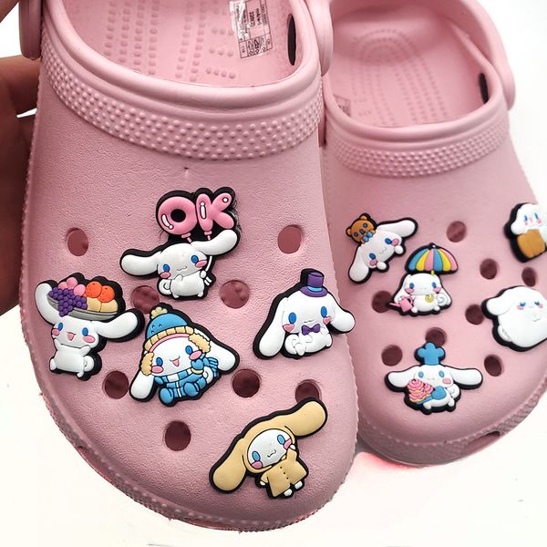 DHL Fast Air Gros Jour de Pâques Mignon Pvc Dessin Animé Croc Charms Chaussure Fleur Décoration Boucle Accessoires Clog Pins Charm Boutons En Stock 031