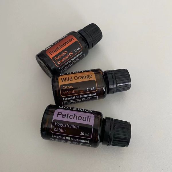 Huile essentielle d'encens de qualité supérieure, patchouli d'orange sauvage, huile essentielle de lavande, DoTERRA, collection de parfums pour femmes, sérénité, citronnelle en garde