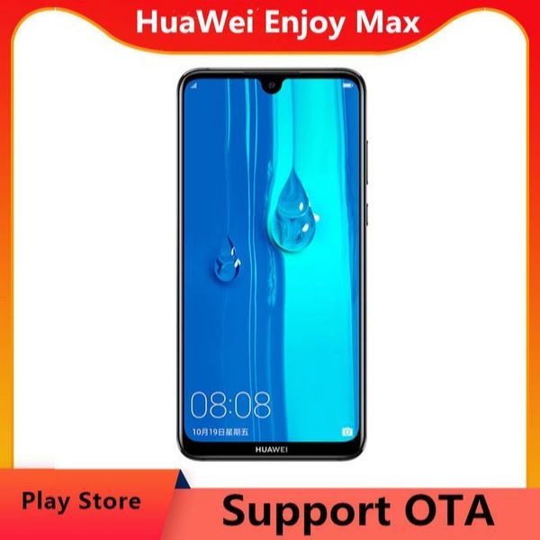 dhl livraison rapide huawei enjoy max 4g lte téléphone portable 7.12 