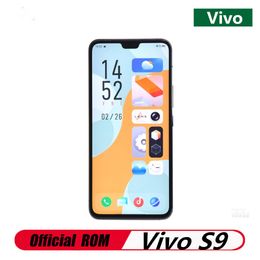 DHL Livraison rapide Vivo S9 5G Téléphone cellulaire 6.44 '' 90Hz Écran AMOLED UFS 3.1 avant 44MP arrière 64MP 4000MAH 33W Flash Charge NFC