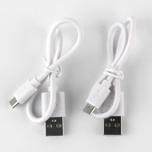 MOQ 20PCS Cable de cargador USB MIRCO de alta calidad MIRCO 20 cm Sincronización de datos de carga Micro adaptador de cable para Android Modelo Sumsung HTC BlackBerry, etc.