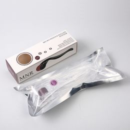 DHL Gratis Microneedling Dermaroller Medische Roestvrijstalen Micro Naald Derma Skin Roller voor Acne Littekens Rimpels Stretch Verjonging