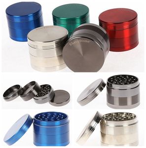 DHL Gratis originele Sharpstone Grinders Metal Alloy Herb Minder Tabak Crusher Grinders 4 Lagen Sigaar Spice 40mm 50 mm 55 mm 63 mm 5915s