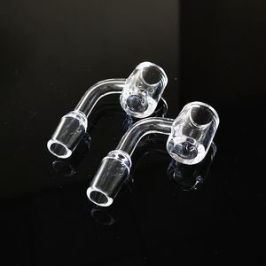 DHL Free Wholesales Roken Accessoires 45 90 90 Graad 4mm Dikke Quartz Bangers 10mm 14mm 18mm Vrouwelijke Mannelijke Bangers QBN01-06