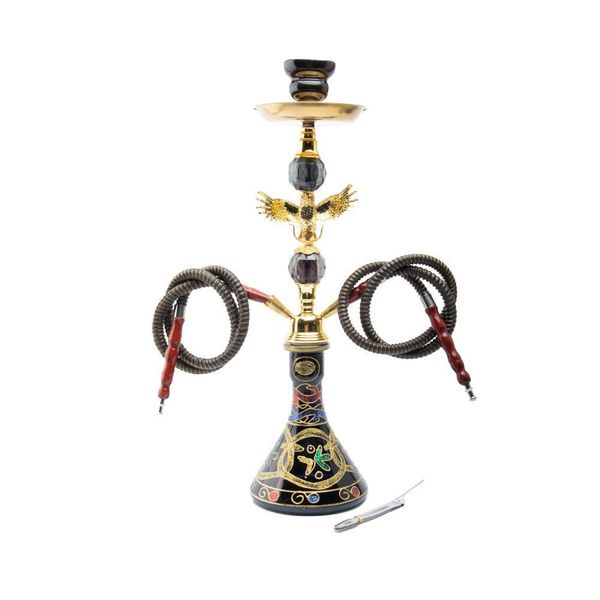 DHL libera el sistema completo árabe de la cachimba del shisha de la aleación del cinc tradicional