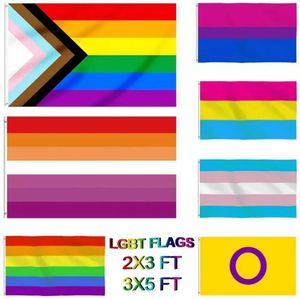 DHL Gay Banner Flag 90x150cm Rainbow Things Pride Bisexual lesbien Pansexual LGBT Accessoires