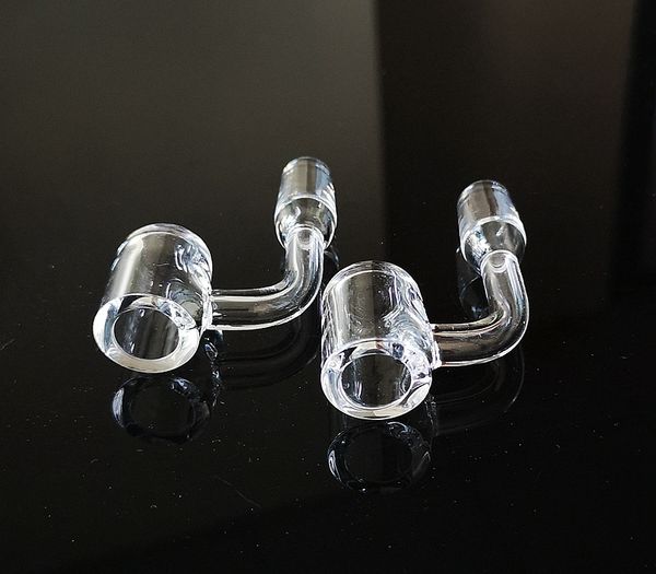 Banger de cuarzo de vidrio Mujer Hombre Fumar 10 mm 14 mm 18 mm 4 mm Bangers gruesos Accesorios para fumar Pure Nail QBN01