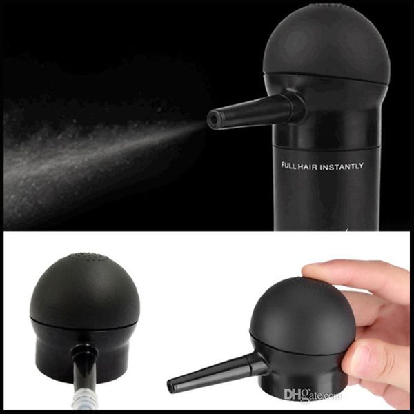 DHL Hair Spray Aplicador Atomizador Fibra Polvos Bomba Fibras Accesorios efectivos Salón Herramienta especial En stock