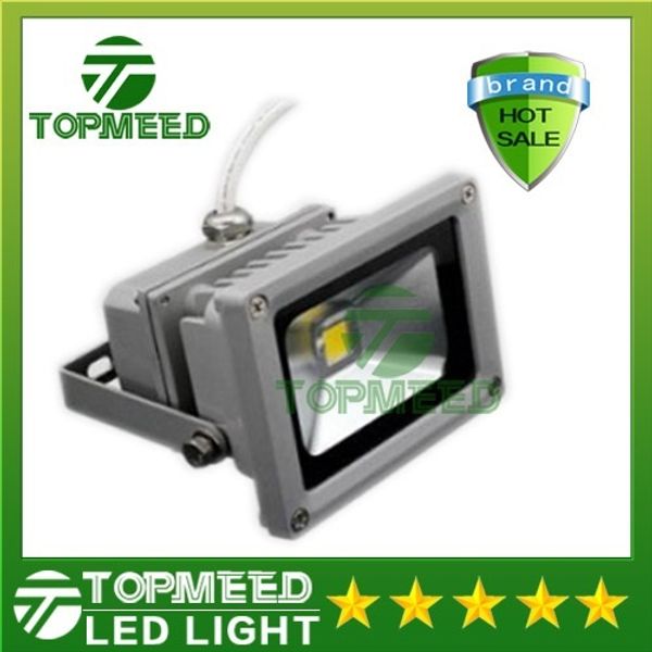 DHL IP65 Impermeable 10W Led Reflector Lámpara de proyecto al aire libre Reflectores LED Blanco cálido / frío 10W COB Chip 85-265V Iluminación súper brillante 20