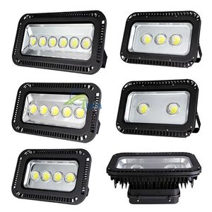 DHL LED Projecteurs Étanche 200W 300W 400W 500W 600W Super Bright LED Projecteur RVB LED Inondation auvent lumières Station-service Éclairage 666