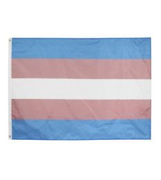DHL LGBT Agenger Pride Translocality Transgenre Flag entier 3x5fts 90x150cm3867583