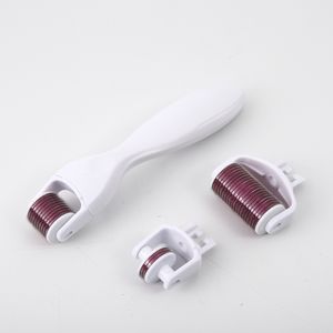 DHL Micro Derma Roller Facial Skincare Dermatology Therapy System voor Acne Littekens, Rimpels, Smelse en mee-eters 3 in 1 Dermaroller-kits