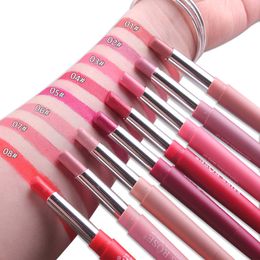 DHL Gratis Lip Gloss Miss Rose Double Heady Lipliner Waterdichte Stick Potlood Langdurige Pigment Levre Lipstick Make-up
