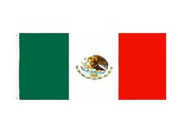 DHL MX MEX Mexicanos Mexican Flag of Mexico Whole Direct Factory Prêt à expédier 3x5 FTS 90x150CM5668077