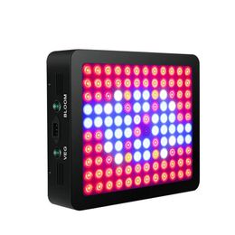 DHL Nieuwste Dual Switch Full Spectrum 600W 1200W 1800W LED Grow Light Hydroponics Groente Bloem Plant Grow Light