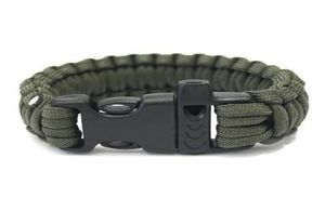 DHL Acampar al aire libre Senderismo Pulsera de supervivencia 13 colores Selfrescue Paracord Pulseras de cordón de paracaídas Pulsera de supervivencia Campin6170607