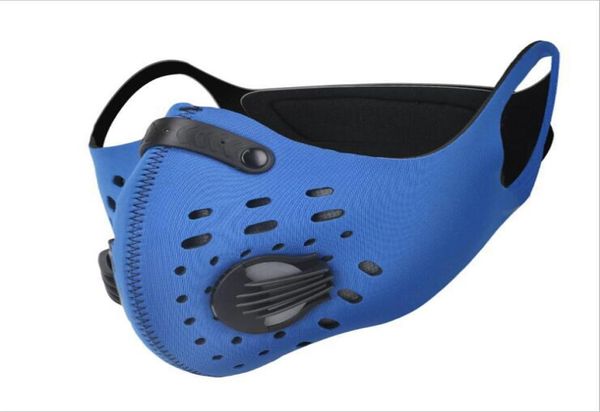 DHL Sports de plein air Masque de protection PM25 pour l'équitation Masque anti-poussière anti-poussière étanche avec valve respiratoire Filtre intégré4636157