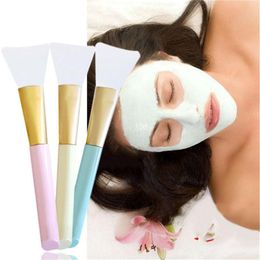 DHL Gratis verzending Professionele Siliconen Gezichtsgezicht Masker Modder Mixing Huidverzorging Schoonheid Make-up Borstels Foundation Tools Maquiagem