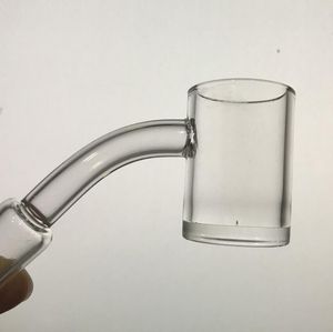 DHL Quartz Banger Nail avec 10mm 14mm 18mm Homme Femme 4mm d'épaisseur Banger Nail Domeless pour Dab Rig Bong