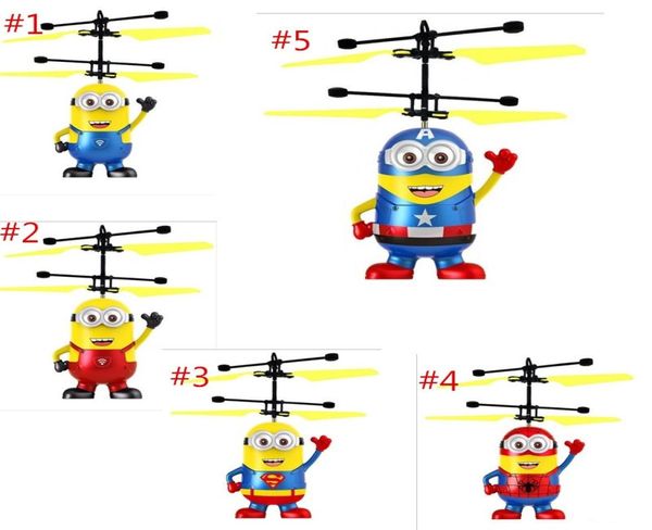 DHL RC Helicopter Drone Kids Juguetes Aviones voladores LED LECHING INDUCCIÓN DE INDUCCIÓN DE TOYO Sensor eléctrico para niños9972359