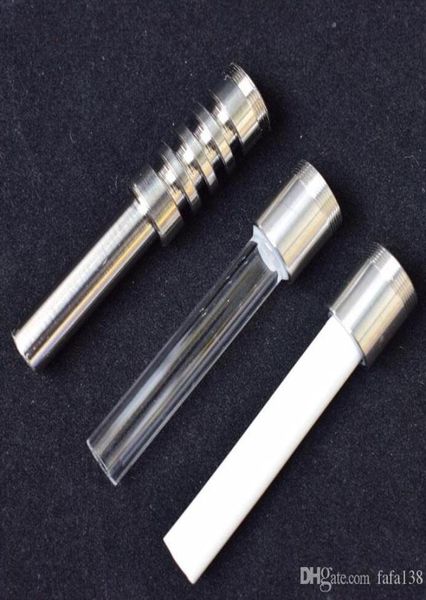 DHL Remplacement Thread Titanium Ceramic Quartz Tips for Collector Kits Micro NC V4 Kit GR2 Titanium4214562